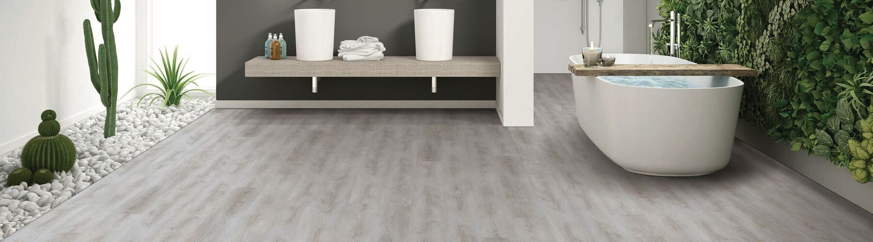 How to create a contemporary bathroom with your flooring